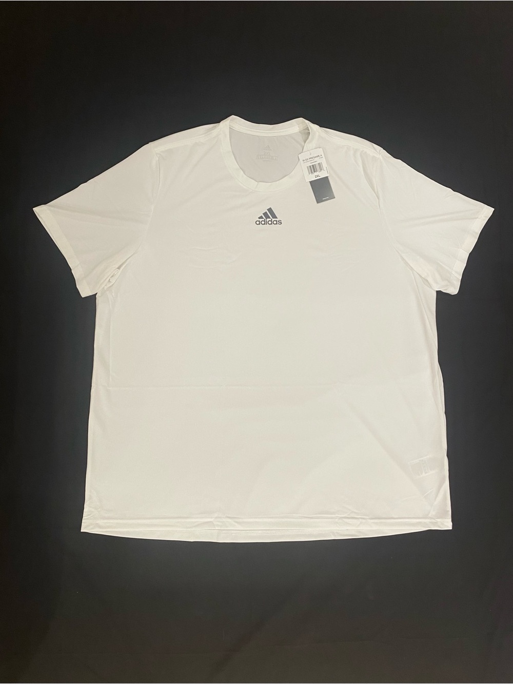 NWT ADIDAS Men’s Pregame Short Sleeve Badge Of Sport T-Shirt HT3966 Size 2XL